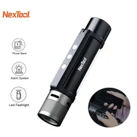 Nextool Outdoor 6 in 1 Zoom Flashlight Multifunction Portable Sound Light Alarm 1000lm Waterproof 2600mAh LED Flashlight