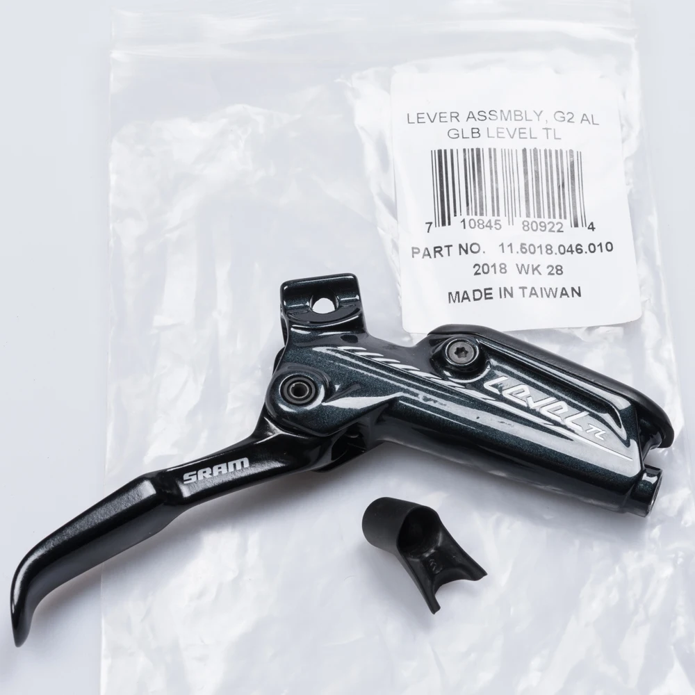 SRAM 11.5018.046.010 DISC BRAKE LEVER ASSEMBLY ALUMINUM LEVER VERSION 2 BLACK LEVEL TL (TOOLED LIGHT)