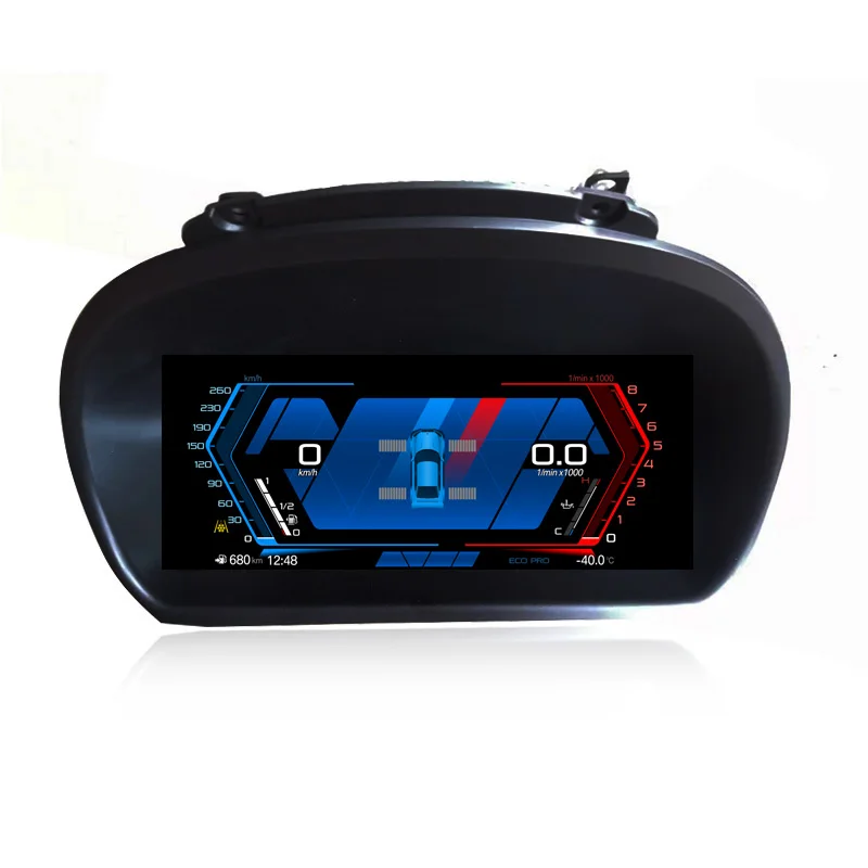 

For 1 Series E81/E82/E87/E88/135i New Digital Cluster LCD Dashboard 12.3" with 9 Modes & Built-in Canbus with Carplay