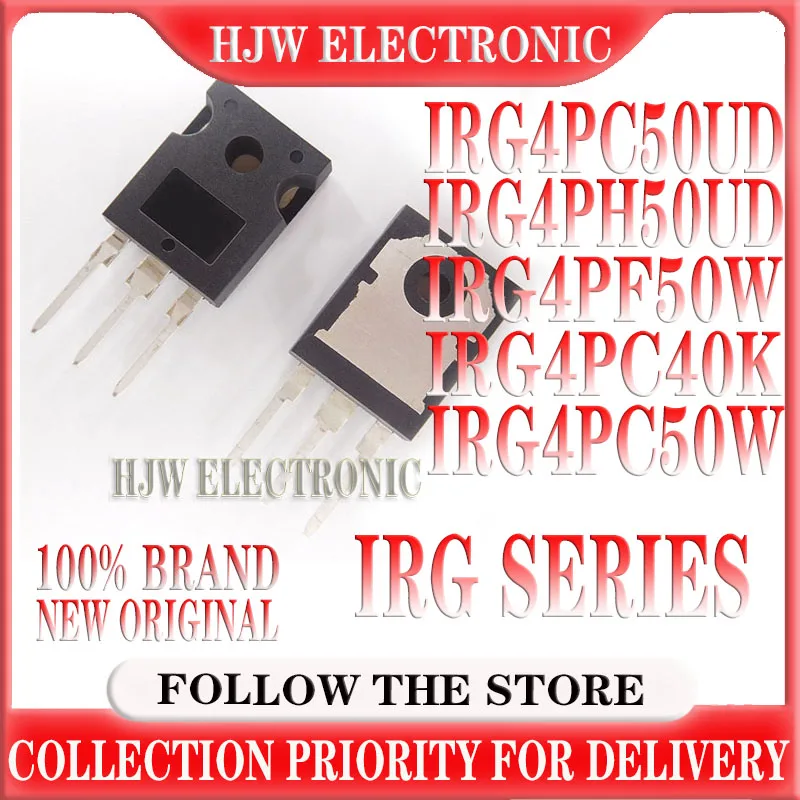 5pcs IRG4PC50W G4PC50W IRG4PC50 TO-247 IRG4PC50UD IRG4PH50UD IRG4PF50W IRG4PC40K G4PC50UD G4PH50UD G4PF50W G4PC40K IGBT TO-3P