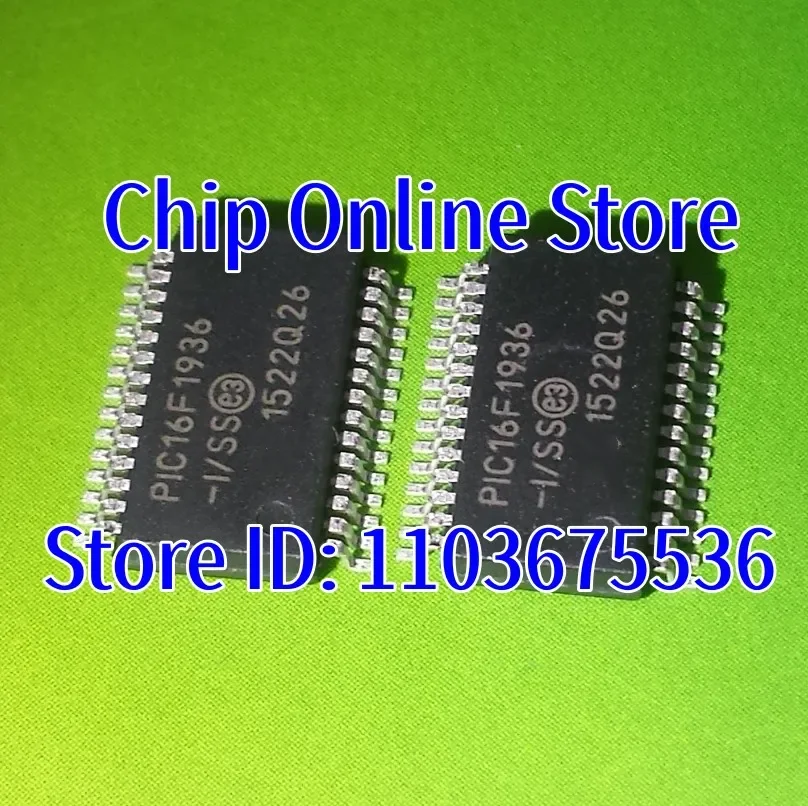 5~100pcs  PIC16F1936-I/SS  PIC16F1936T-I/SS  PIC16F1936  SSOP28  New Original  8 Bit Microcontroller MCU