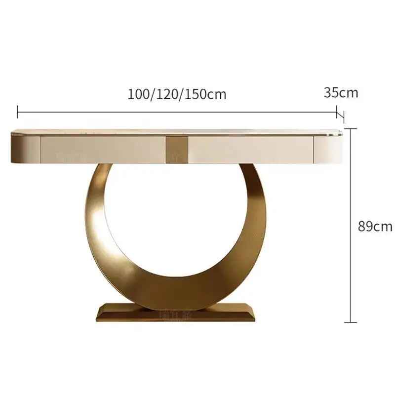 

European Elegant Entryways Table Advanced Design Simple Storage Console Tables Easy Unique Konsola Stolik Living Room Furniture