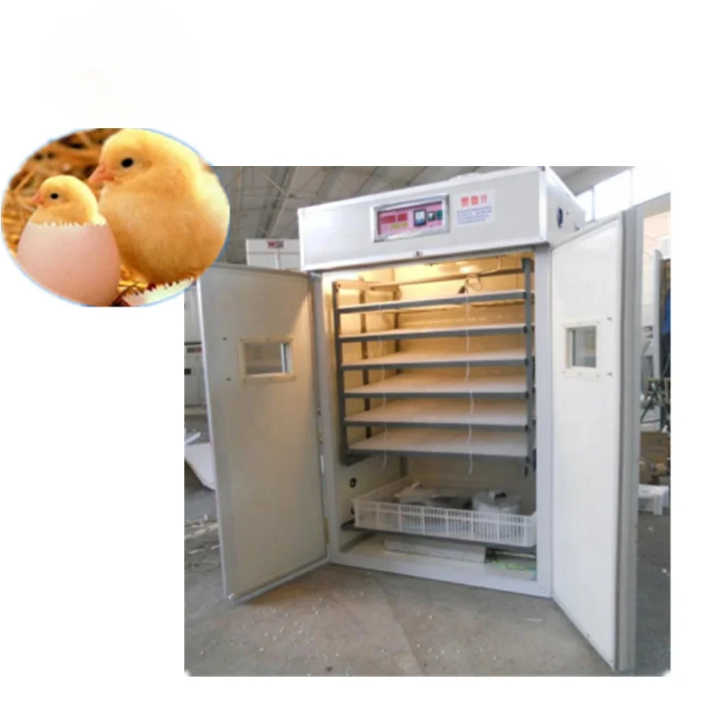 Hot Sale Dual Power Incubator Poultry Egg Incubator 2000 Chicken Egg Capacity Hatching Eggs Machine