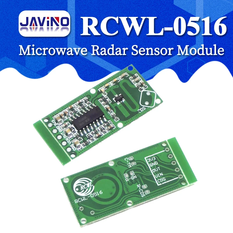 2pcs RCWL-0516 Microwave Radar Sensor Module Human Body Induction Switch Module Intelligent Sensor