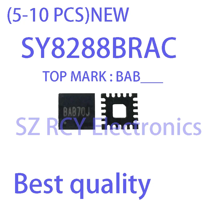 (5-10 PCS)NEW SY8288BRAC SY8288B SY8288 TOP MARK: BAB QFN IC Chip electronic