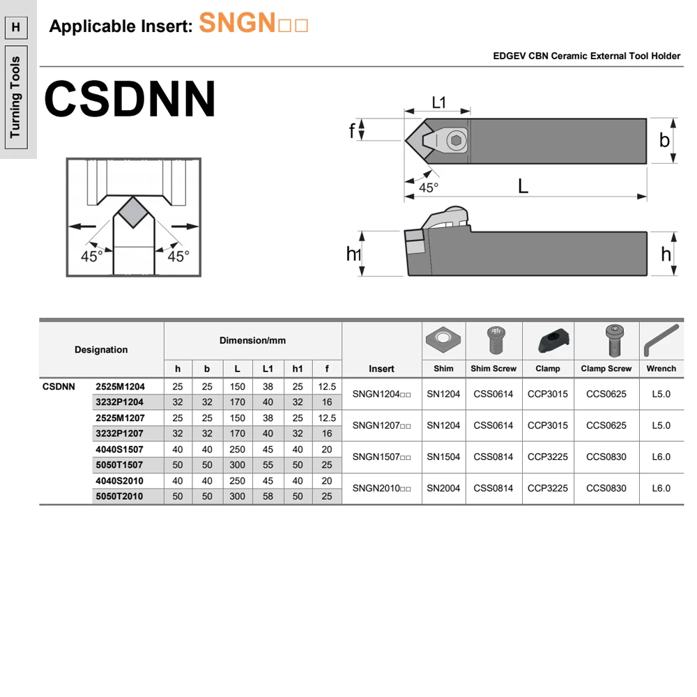 CSSNR2525 CSSNR3232 CSDNN2525 CSSNR CSSNL CSDNN CSXNR turning tool lathe SNMN SNMN12 SNGN SNGN120408 cbn Inserts tool holder