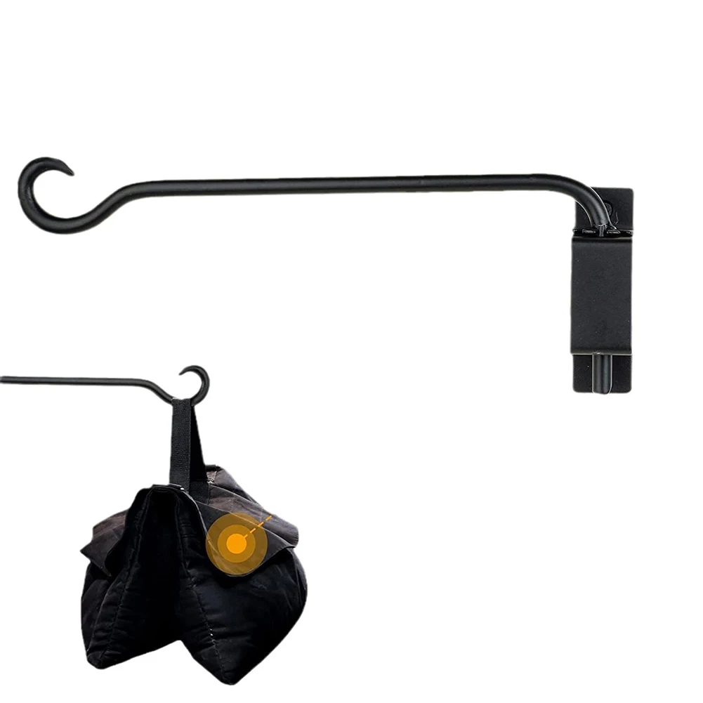 Hanging Hook Bracket Rotating Hook Bracket Garden Use Indoor Decoration Versatile For Various Items Easy Install Wall Hook
