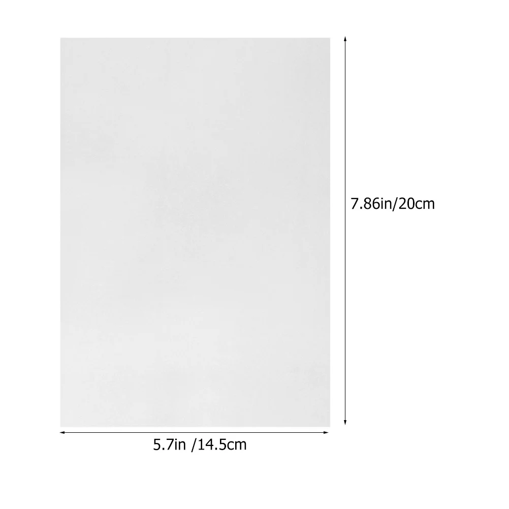 4 قطعة ليلة متوهجة الحرارة يتقلص ورقة لينة شفافة فارغة تقلص ورقة DIY بها بنفسك الحرفية صنع العرض آمنة رائحة الحرة المواد #3