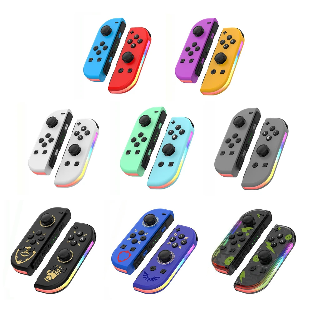 Joypad For Switch Controller RGB Light Glare Vibration Supports Screenshot Wake-up Function Motion Gamepad For Switch Control