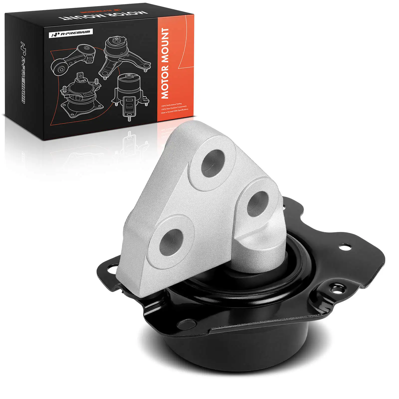A-Premium Left or Upper Manual Transmission Mount for Chevrolet HHR 2006-2011 Cobalt 2005-2010 Pontiac G5 2007-2010 Saturn Ion