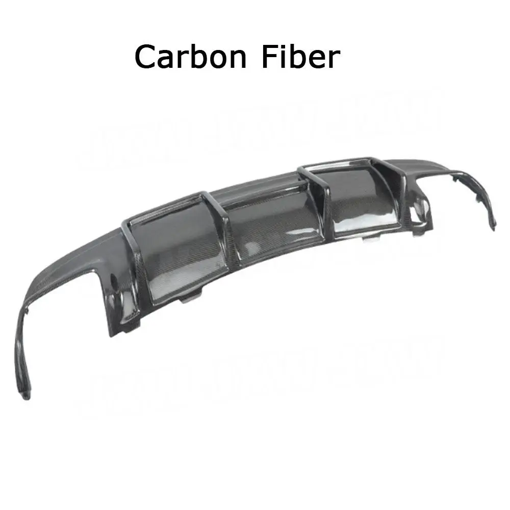 Carbon Fiber/ FRP Rear Lip Diffuser Spoiler For Mercedes Benz W117 CLA200 CLA250 CLA260 CLA45 2013-2019 Back Bumper Guard