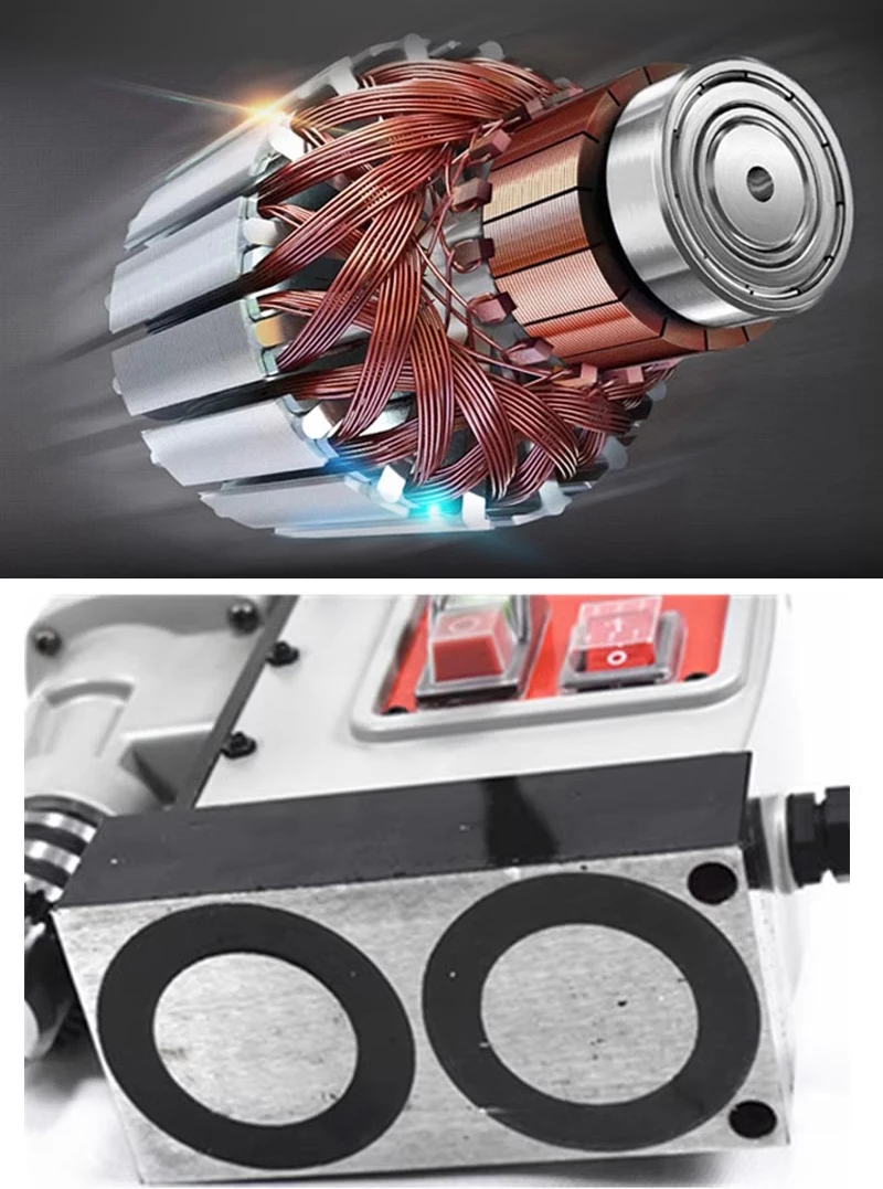 Trapano magnetico portatile con potenza per trapano magnetico da 28 mm