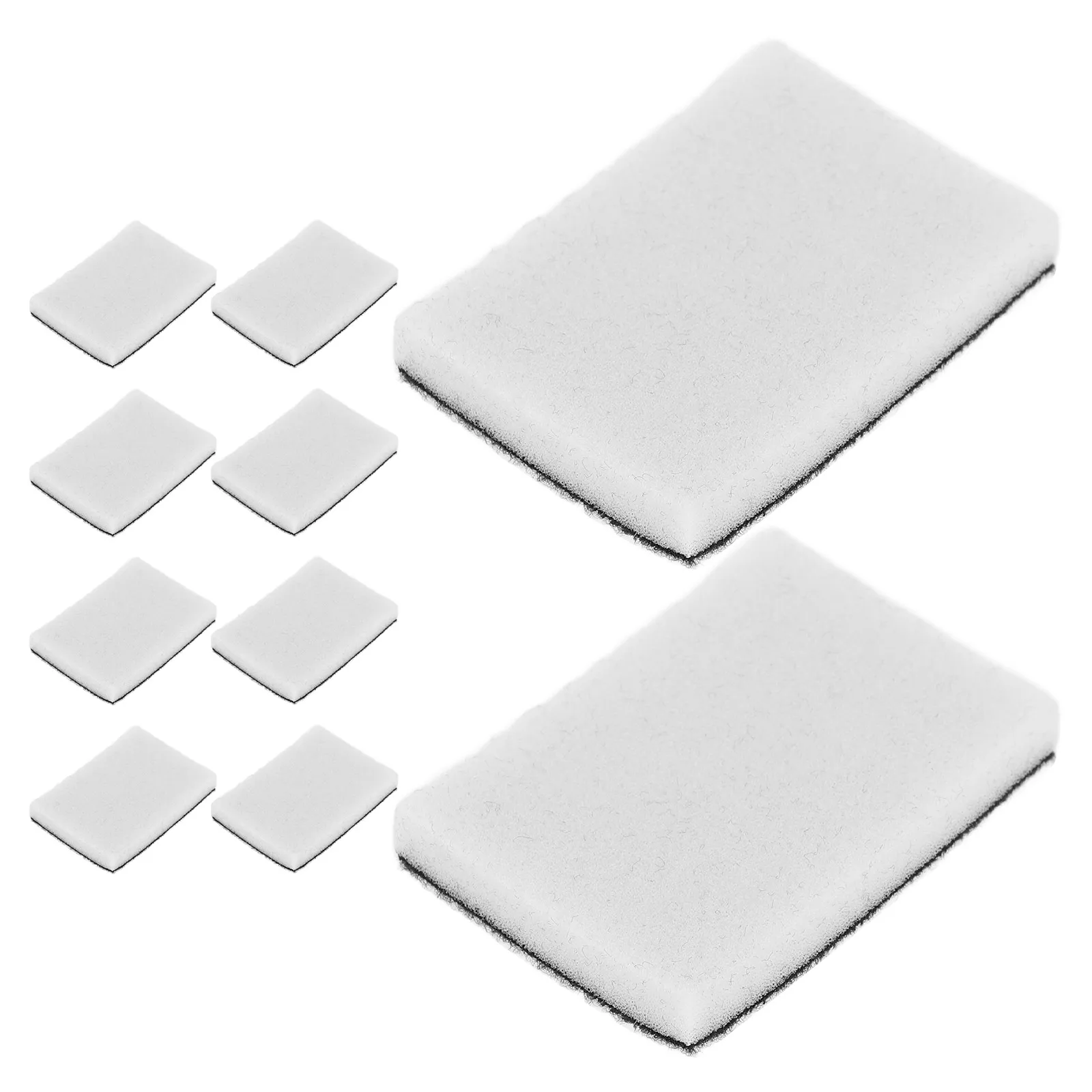 

10 Pcs Pad Sponge Foam Drawing Supplies Handle Mini Ink Blending Foams