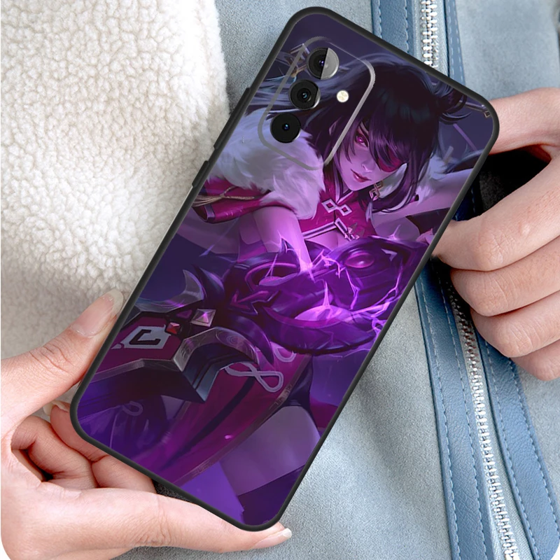 Genshin Impact Beidou Phone Case For Samsung Galaxy A54 A34 A14 A15 A25 A35 A55 A53 A33 A13 A52 A32 A12 A51 A71