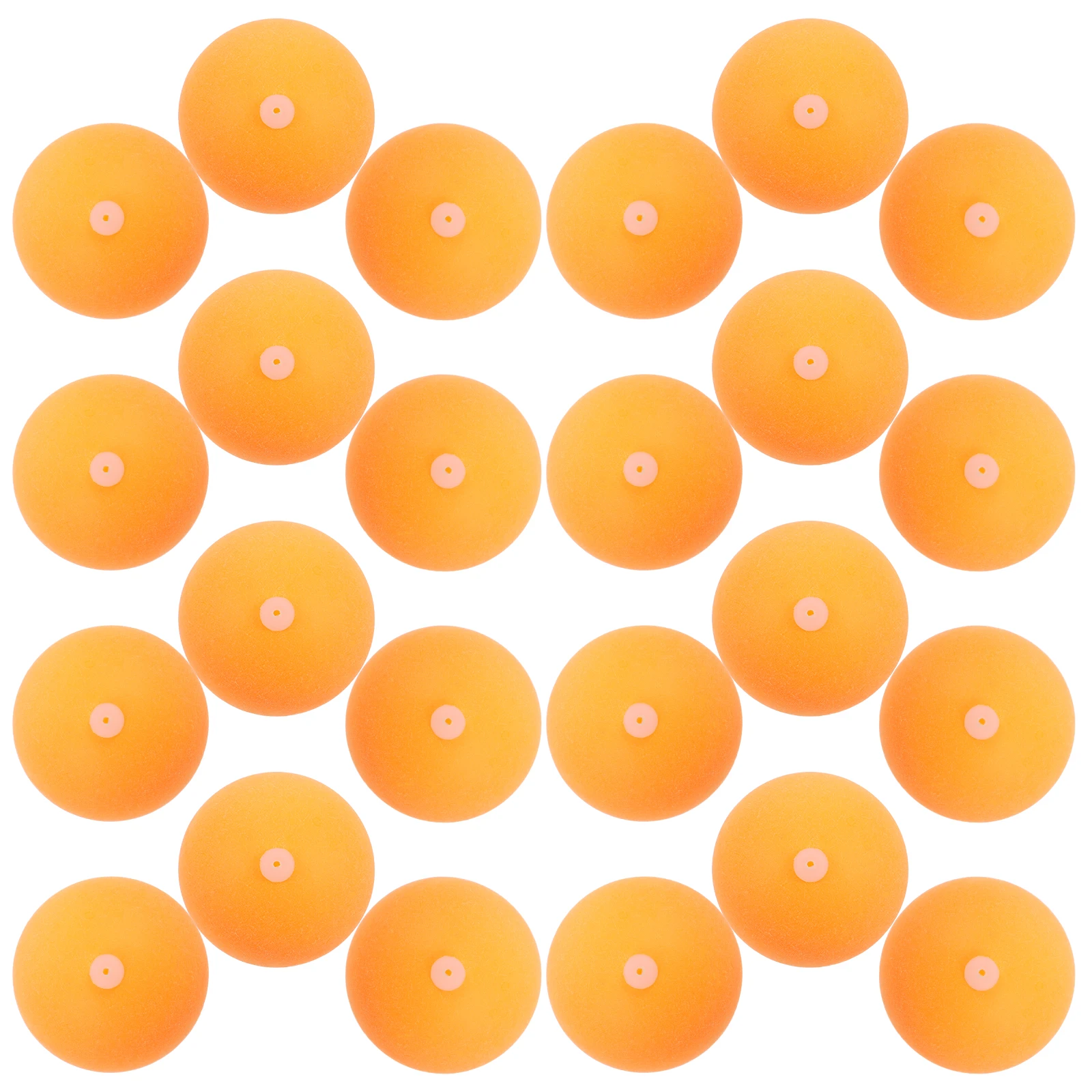 50 Uds pelotas de pingpong para entrenamiento tapón de silicona diseño colgante entrenador de pelota de Pong accesorios de tenis de mesa práctica en el hogar naranja