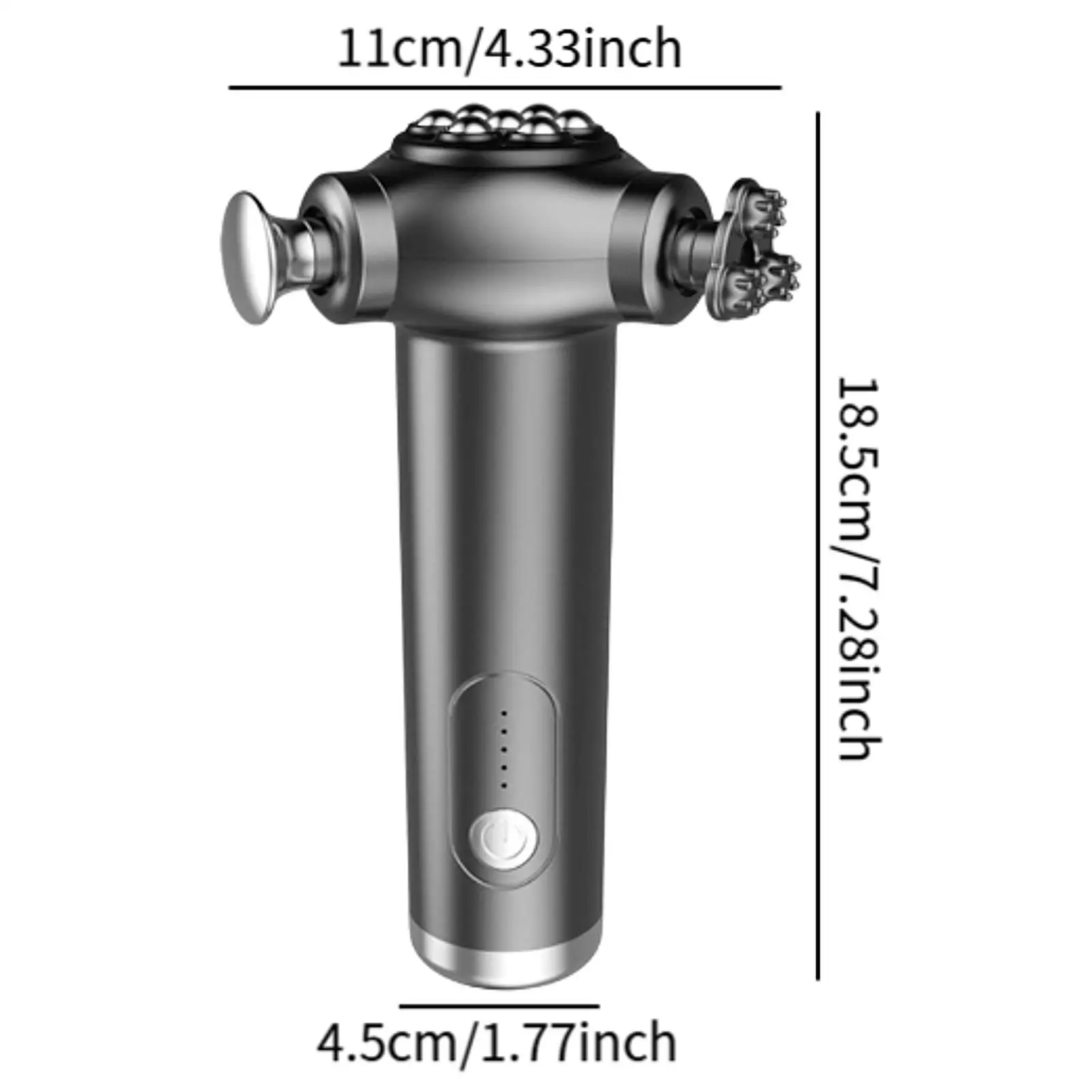 Electric Massager Electric Massage Machine Compact Mini Electric Deep Tissue Back Massager for Neck Body Dad Mom Adults Athletes