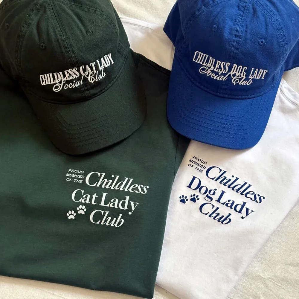 

Женские свободные хлопковые футболки с забавным принтом Cat Lady Club, летние свободные повседневные футболки для любителей кошек, модные рубашки