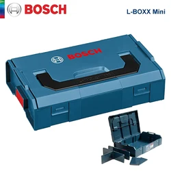 Bosch L-BOXX Mini Stackable Tool Box Portable Tool Storage Case 153X258X62mm Multi Functional Mini Accessories Toolkit Handbag