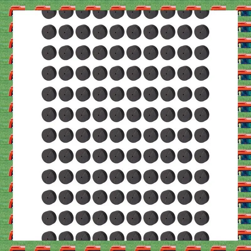 

ABMO 120Pcs Garden Clone Collars Neoprene Inserts Sponge Block For 2 Inch Net Pots Hydroponics Systems And Cloning Machines