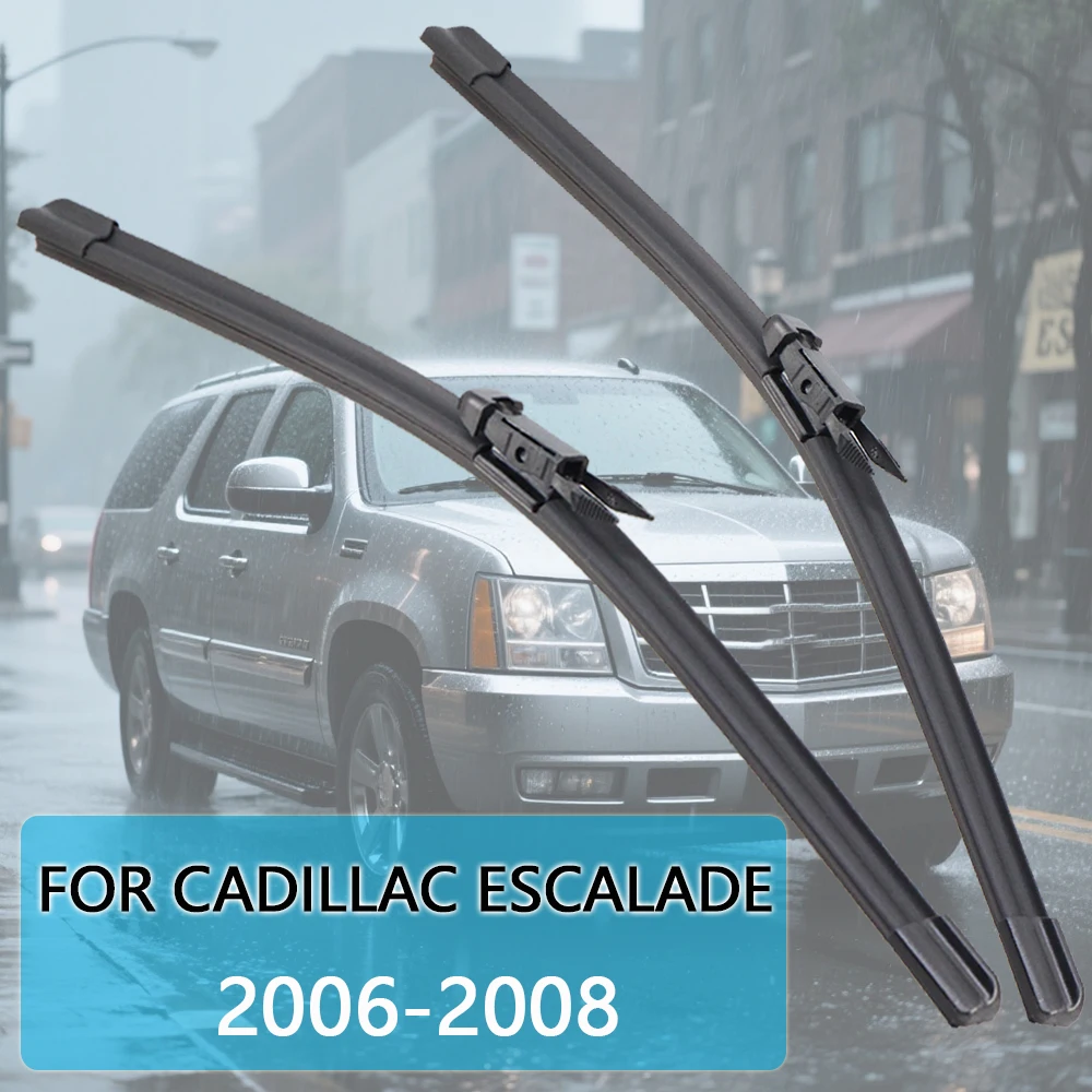 

Щетка стеклоочистителя автомобиля для Cadillac Escalade (Esv) 2006-2023 22 ''+ 22'' резиновая заправка для лобового стекла, стеклоочиститель переднего окна, автоаксессуары