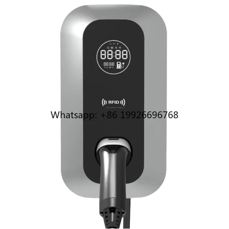 

Новая настенная зарядная станция для электромобилей 32А 7.4кВт GBT 230В с умным приложением для домашней зарядки