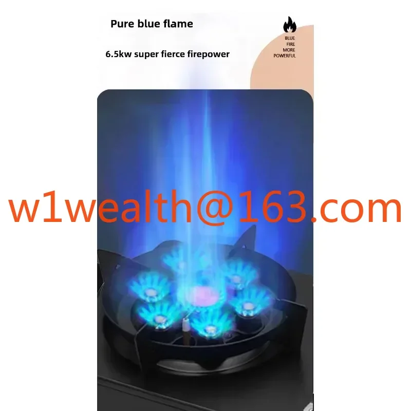 6.5KW Seven Star Fire dual-purpose cassette furnace gas tank portable outdoor home camping high-end camping