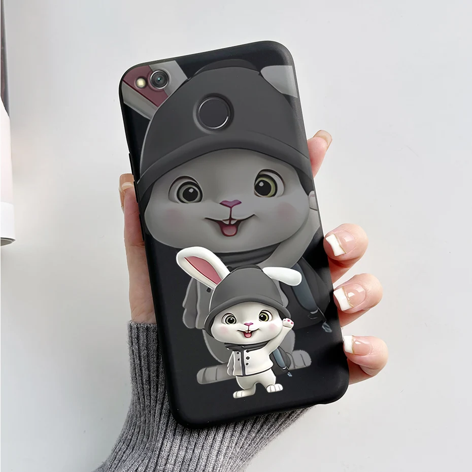 For Xiaomi Redmi 4X Case 4 X Cover Cute Bear Cartoon Frog Soft Silicone Back Case For xiaomi Redmi 4X Pro Redmi4X X4 Phone Case