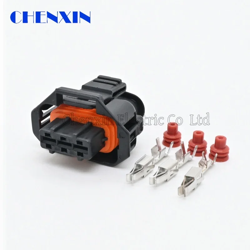 Car Accessory3 Pin 3.5MM Auto Sensor Connector Diesel Injection Pump Use Female Socket Plug For 1928403966
