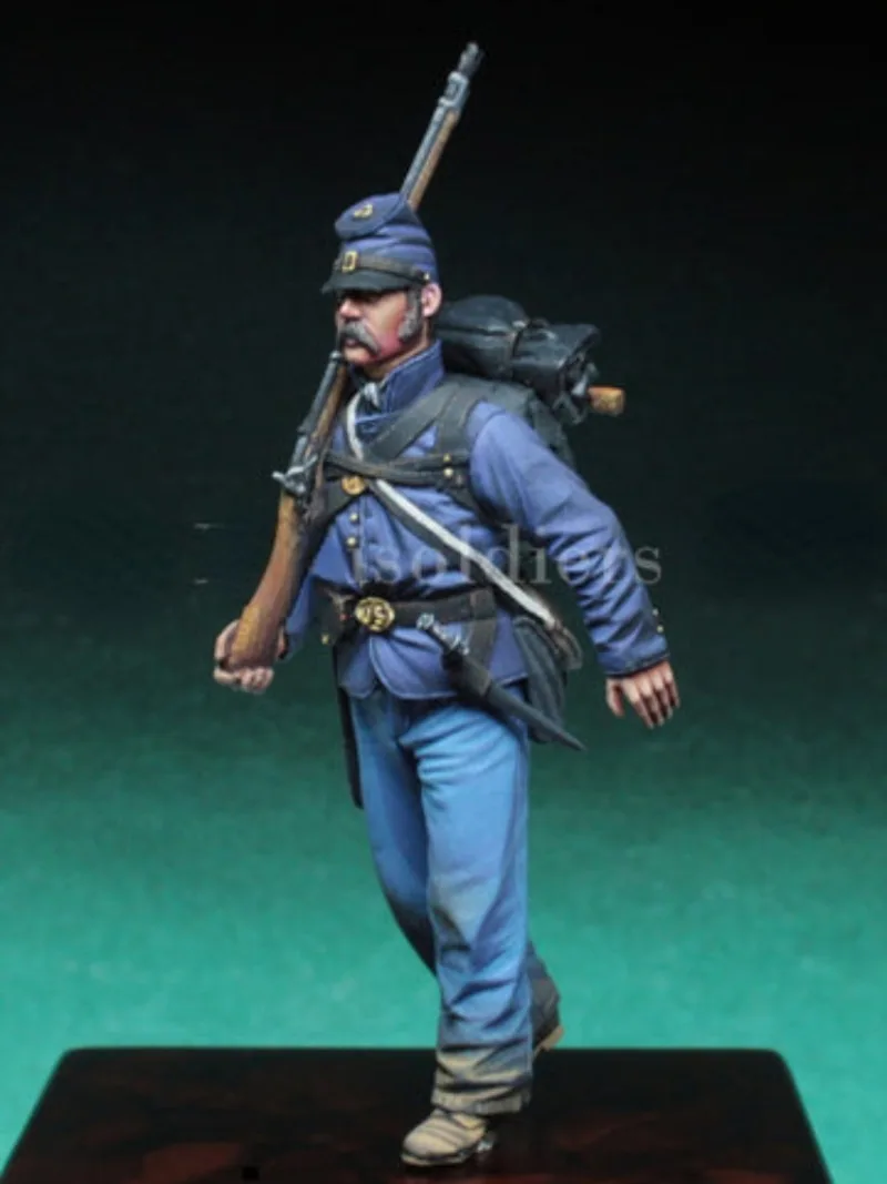 

1/35 Scale Resin Soldier Figure Model Kit Ancient European Union Infantry Miniature Toy Unassembled Unpainted Free Shipping