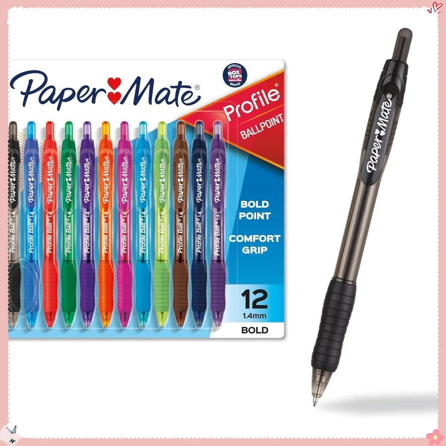 

Набор ярких жирных гелевых ручек 1,4 мм из 12 штук, гладкие ручки для школьных заметок, офисных работ, ведения журналов и планирования