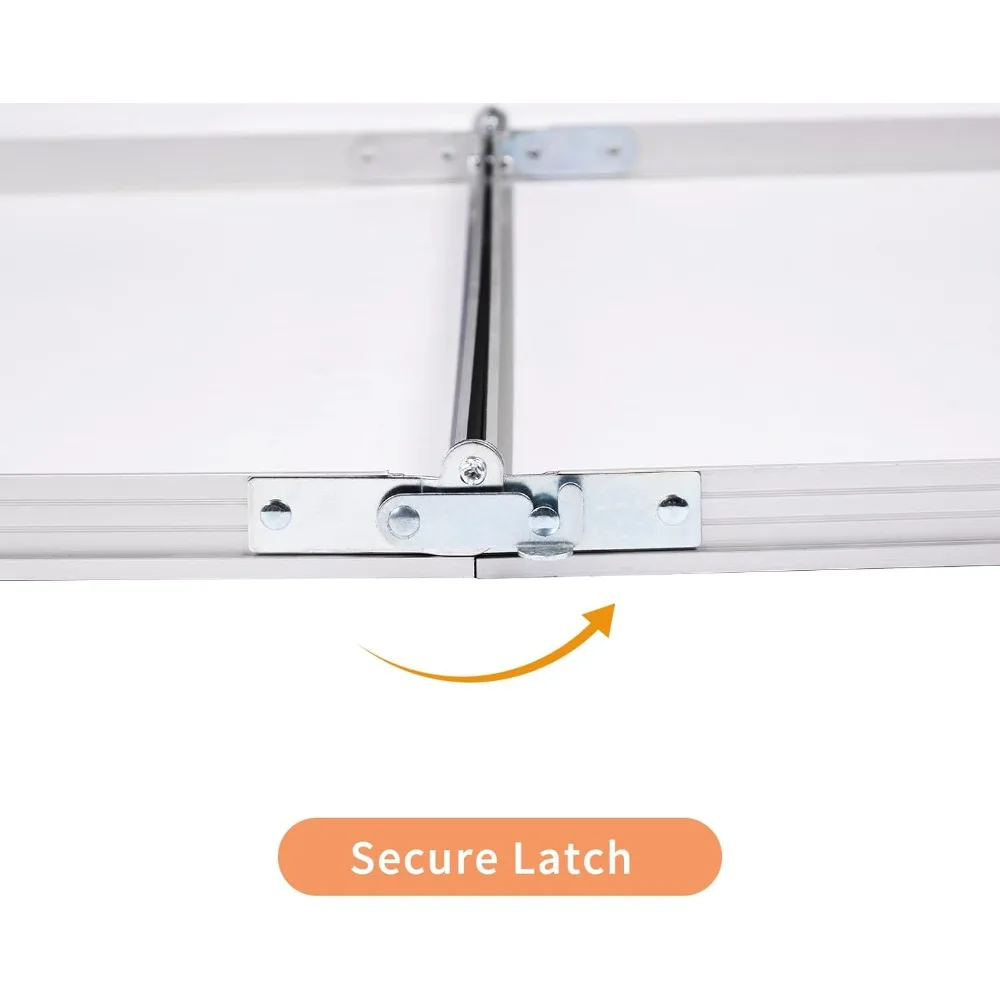 3ft Camping Tables Fold Up Lightweight, Folding Table Camping Table for Outdoor Camp Picnic Beach RV Backyards Kitchen BBQ, Port