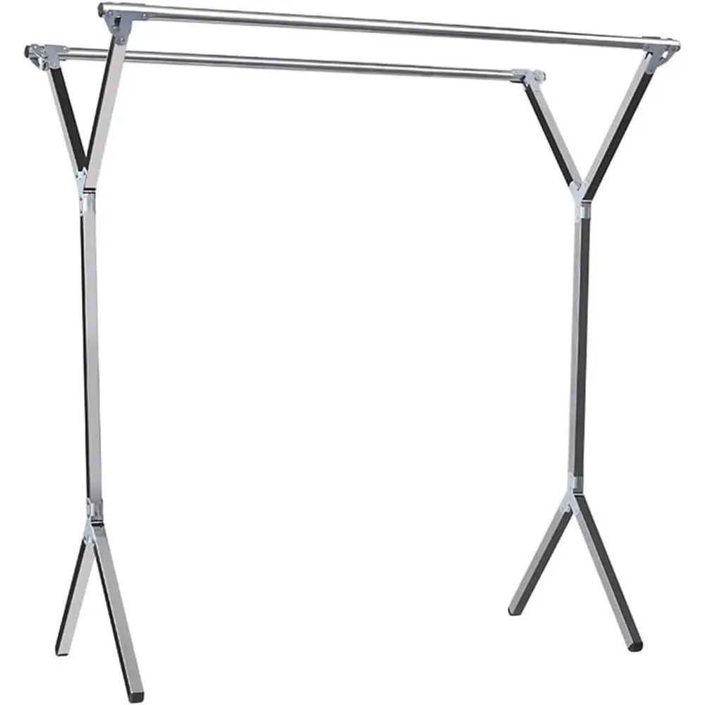 

Регулируемая складная сушилка для белья из нержавеющей стали для экономии места, для использования в помещении или на улице