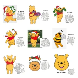 Disney Metal Cutting Dies Stencils Winnie the Pooh for DIY Scrapbooking Album Stamp Paper Card Embossing 2022 New Die Cut