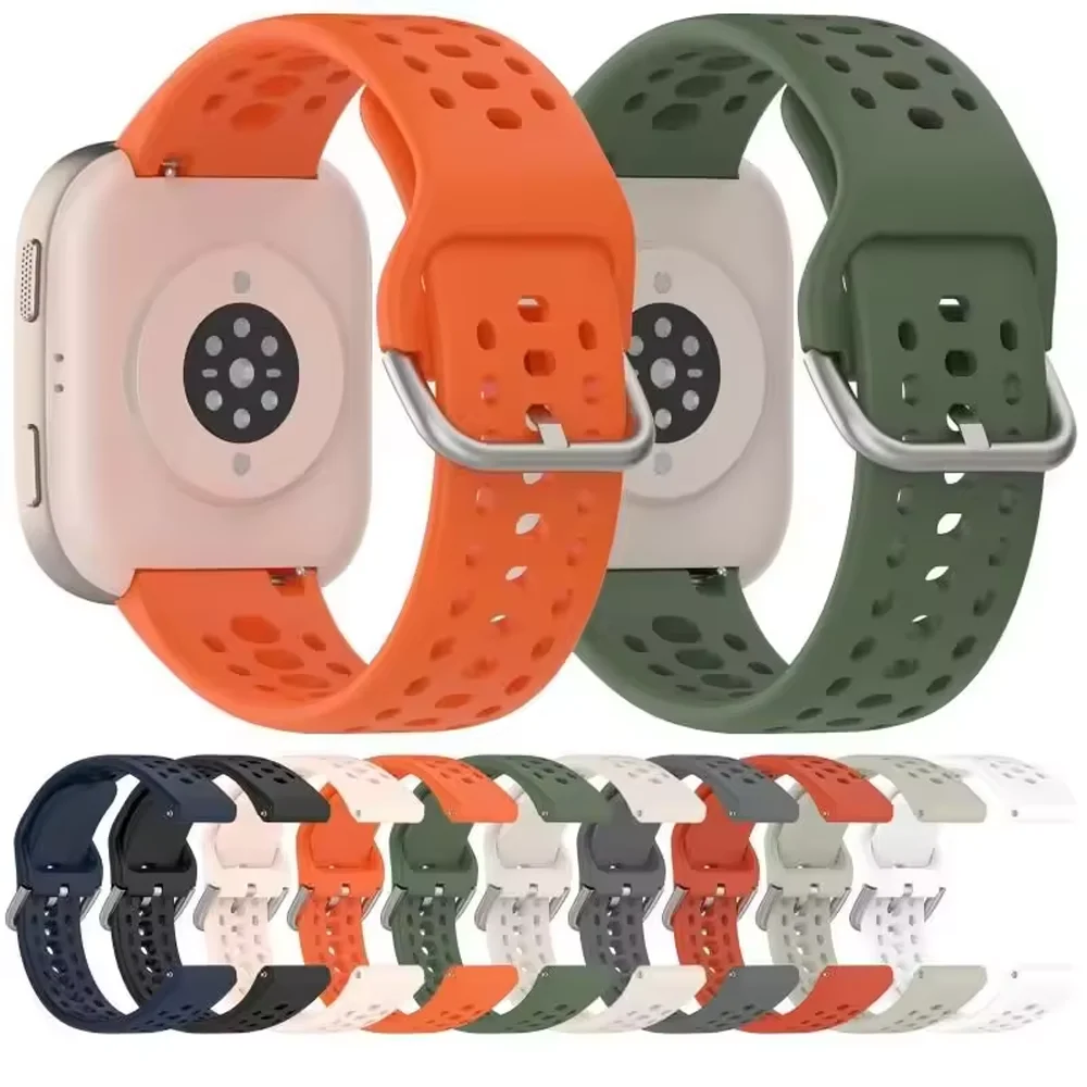 Official soft Silicone Case+band for Amazfit Bip 6 strap Replacement for Amazfit Bip 6 SmartWatch 46mm Bracelet Accessories image 2