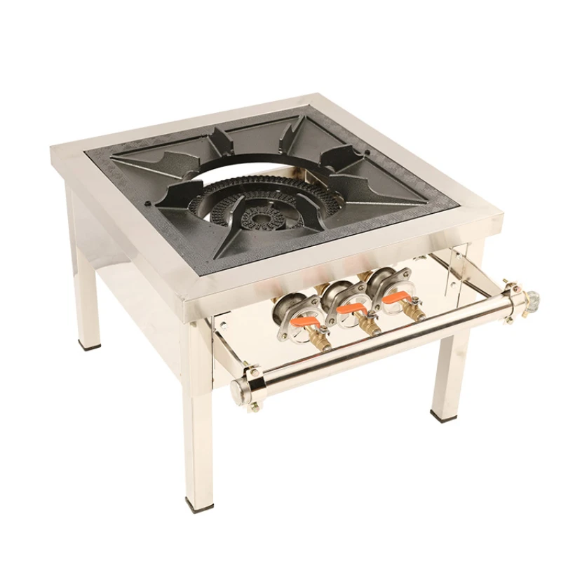 

Single Eyes Gas Single Three-Ring Burner Short Foot Stove