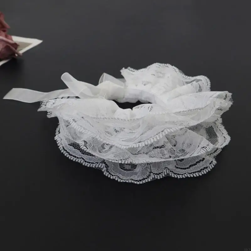 Vintage Lace Choker Wristband Set Anime Event Dressingup Costume Accessory For Theme Party Role Playing Neckpiece 
