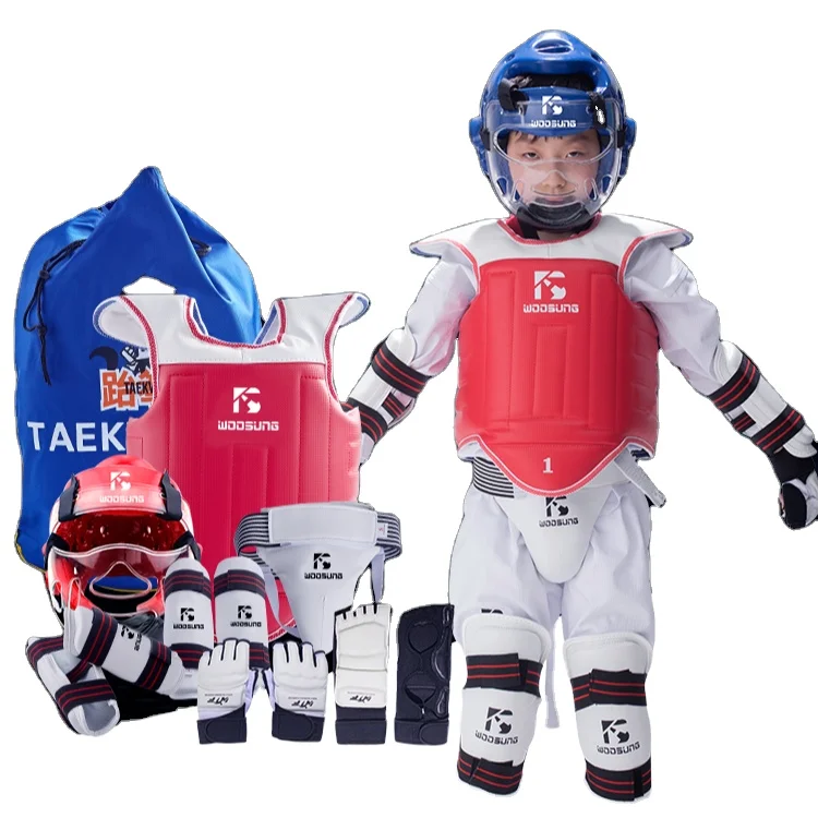 Taekwondo Protective gear training competition high quality Wholesale sets martial arts sparring protector equipment