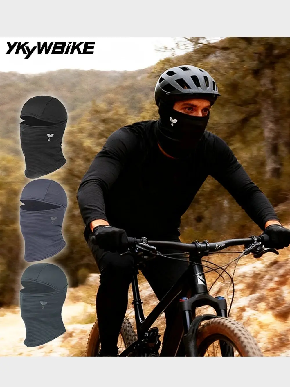 AliExpress YKYWBIKE 2025 Outdoor Face Mask Multi-scene Balaclava Thermal Fleece Riding Sports Breathable Head Cover