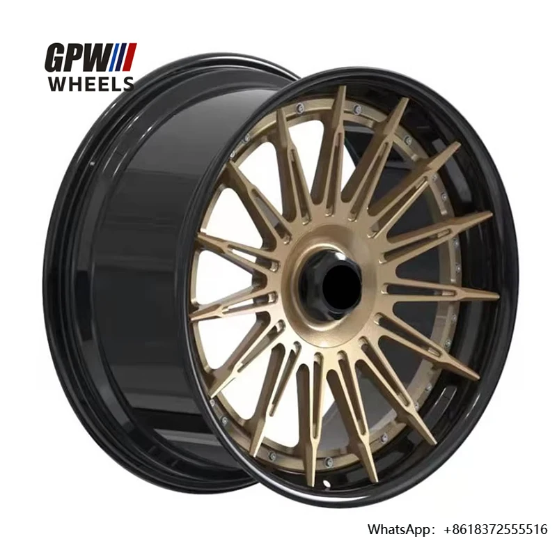 

High Quality Forged Aluminum Alloy Wheels Custom Multi Spokes 17-24Inch 5*114.3 Wheel Hub