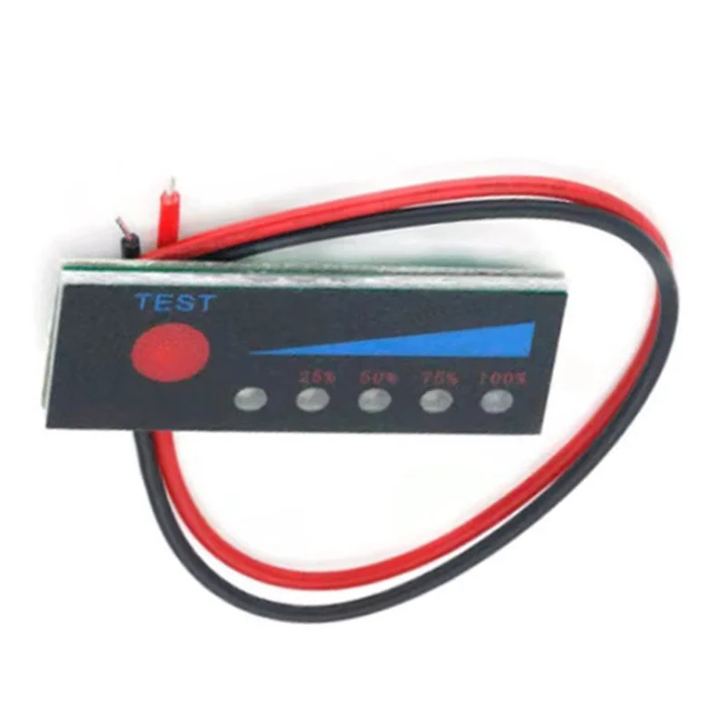 -FQYL Display Tester High Quality 3.7V Lithium Battery Capacity Indicator 2S Battery Level Indicator
