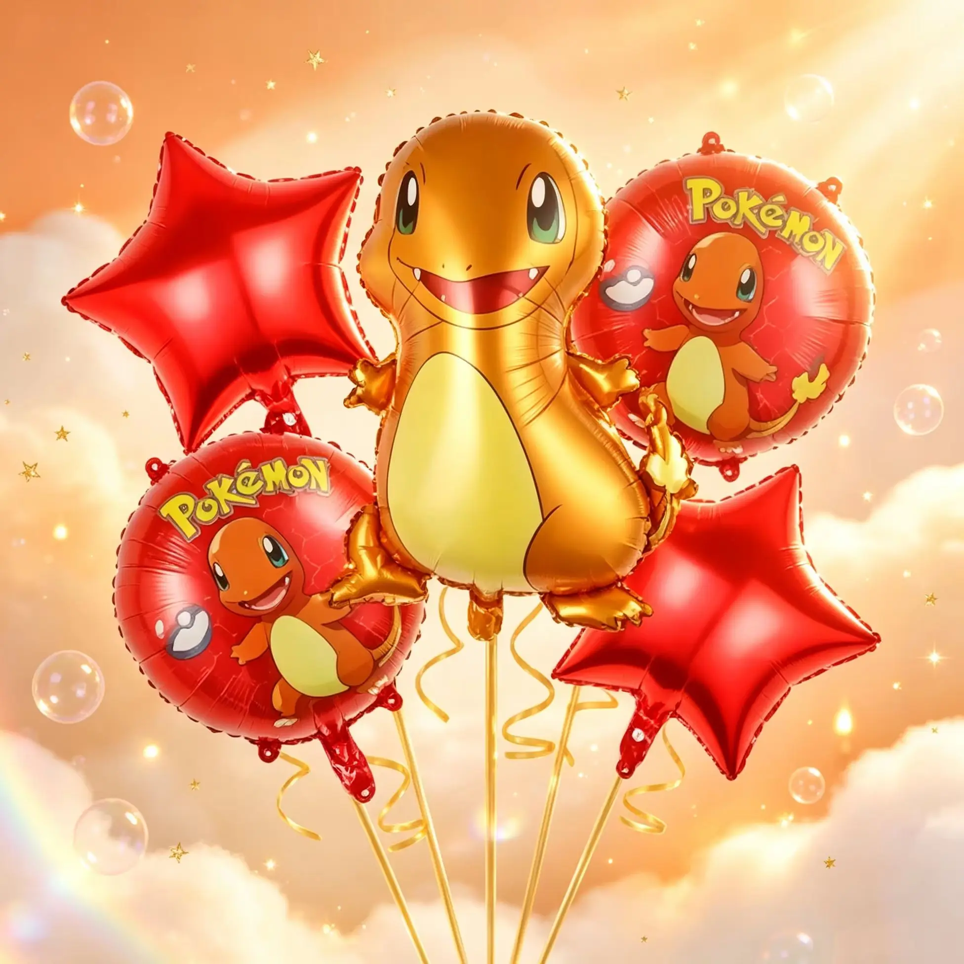 Ensemble de ballons en aluminium et ballons jouets (5/11 pièces) - Le meilleur cadeau de vacances pour les amis. Parfait pour créer une ambiance festive, pour la décoration de la maison et des pièces. Idéal