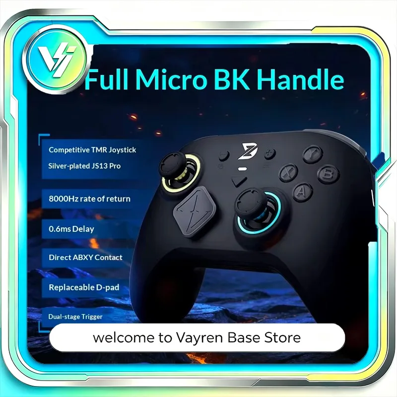 ZD Super Legend Excellence Edition Wireless Gamepad Double Cut Trigger TMR JS13 PRO Long Life Controller for PC Steam Gaming