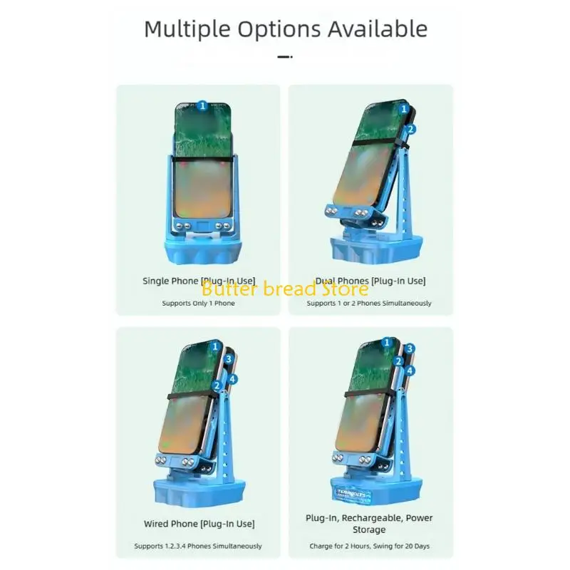 W89C Portable Phone Step Wiggler Device Universal Compatibility Quiet