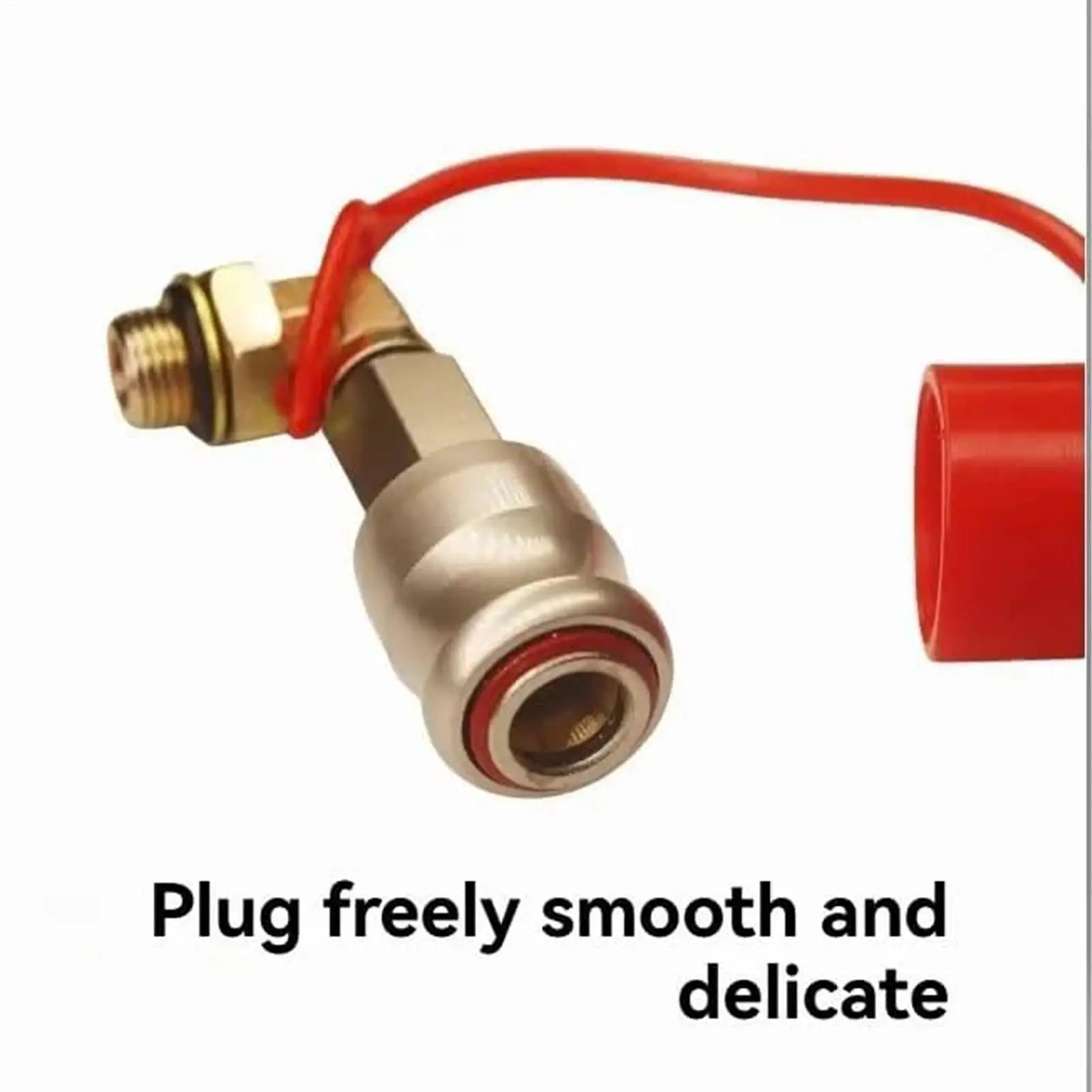 Inflation Intake Valve Lockable 90-Degree Brass Elbow Thickened Portable Inflation Intake Valve For Semi-Trailers Construction