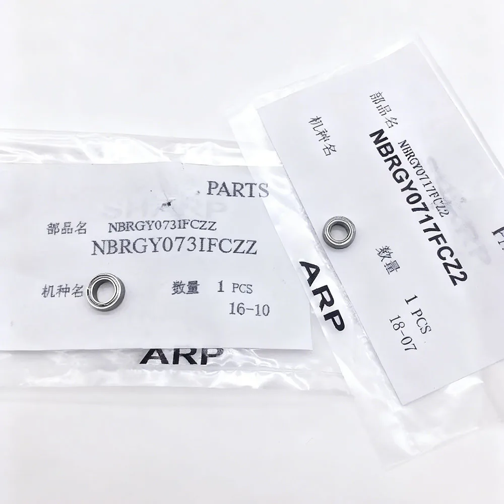 

NBRGY0731FCZZ NBRGY0717FCZ2 Original New Transfer Roller bearings for Sharp MX 6508 7508 6240 7040 754 654 7581 7570