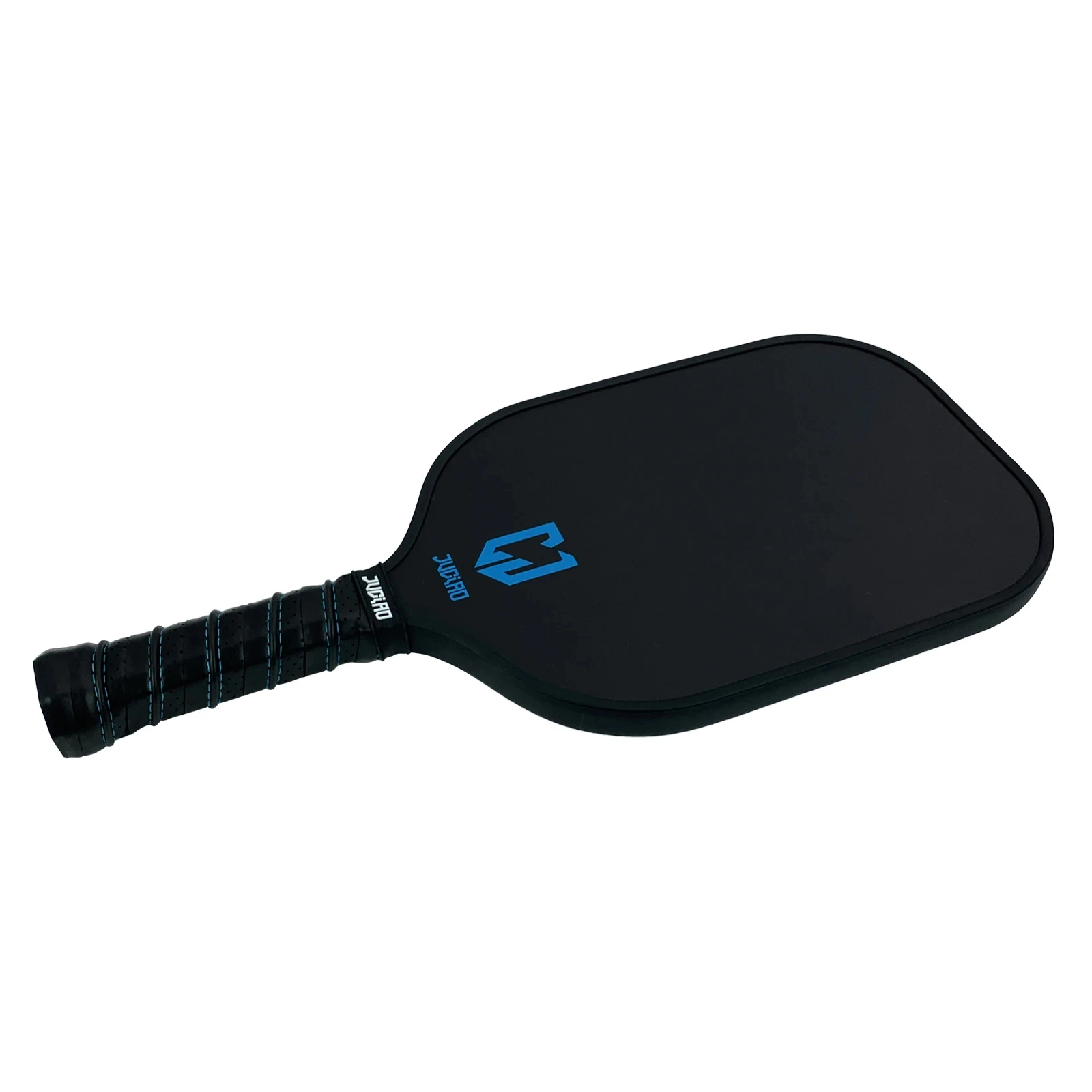 Juciao Pickleball Paddle Fibra de carbono e fibra de vidro Híbrido Face Spin |   Controle de remo de pickleball com núcleo em favo de mel PP