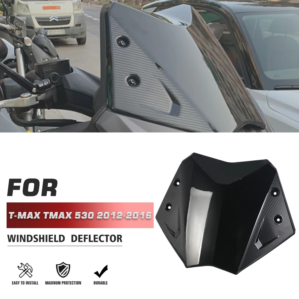 

Windshield Windscreen For YAMAHA Tmax530 T-max Tmax 530 2012 2013 2014-2016 Motorcycle Accessories Fairing Deflector Visor Viser