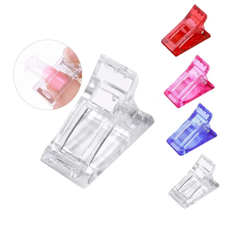 5 Stück Nail Art Styling Clips Nagelform Form Befestigungsclips für schnelle Gebäude Nagelspitzen Verlängerung