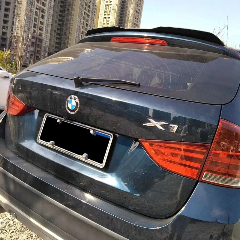 For BMW New X1 E84 F48 2012-2020 Rear Spoiler ABS Plastic Rear Roof Trunk Spoiler Wing Decoration Car Styling