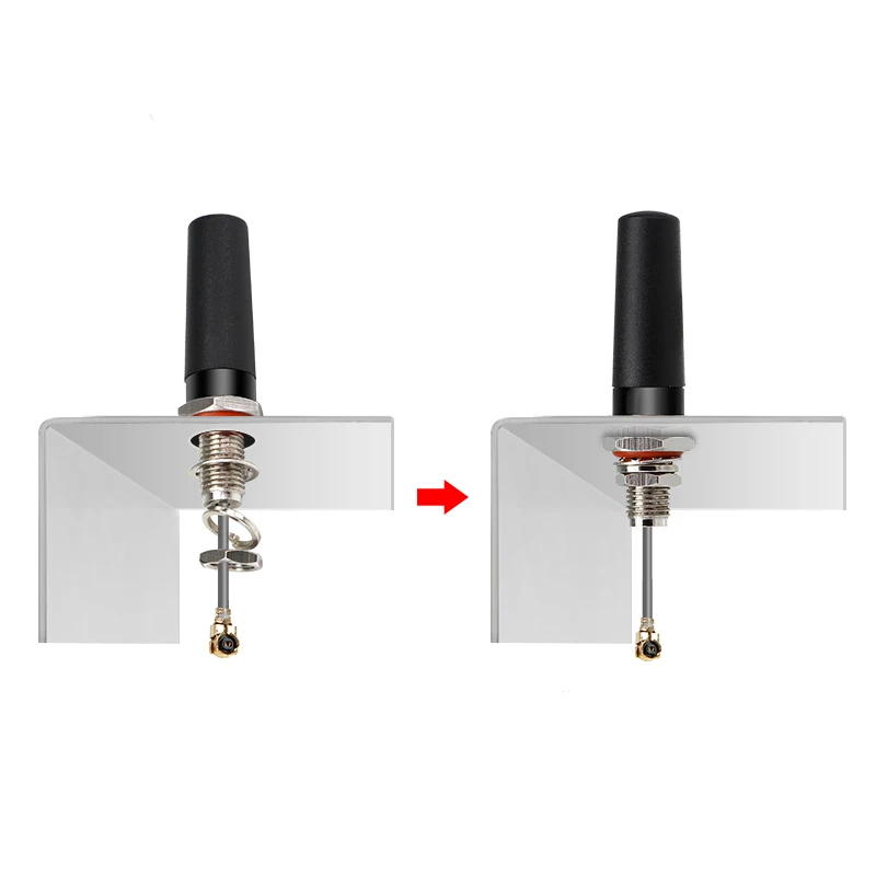 2400-2500MHz Single Band 2.4G WIFI Outdoor Waterproof Antenna Signal Amplifier Zigbee Bluetooth Wireless Module Card DTU Device